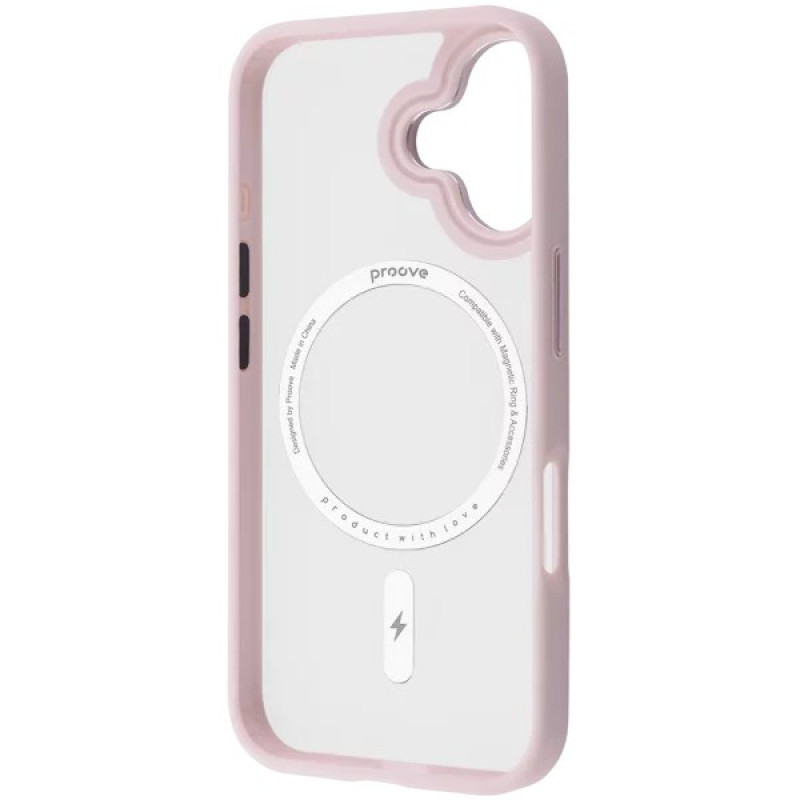 Чехол Proove Essence Case with MagSafe для iPhone 17 Pink Sand (PCECIP170028)