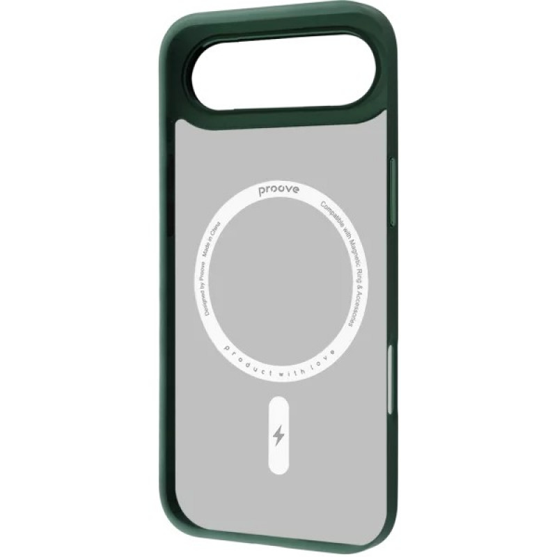 Чехол Proove Essence Case with MagSafe для iPhone 17 Air Green (PCECIP17AR06)