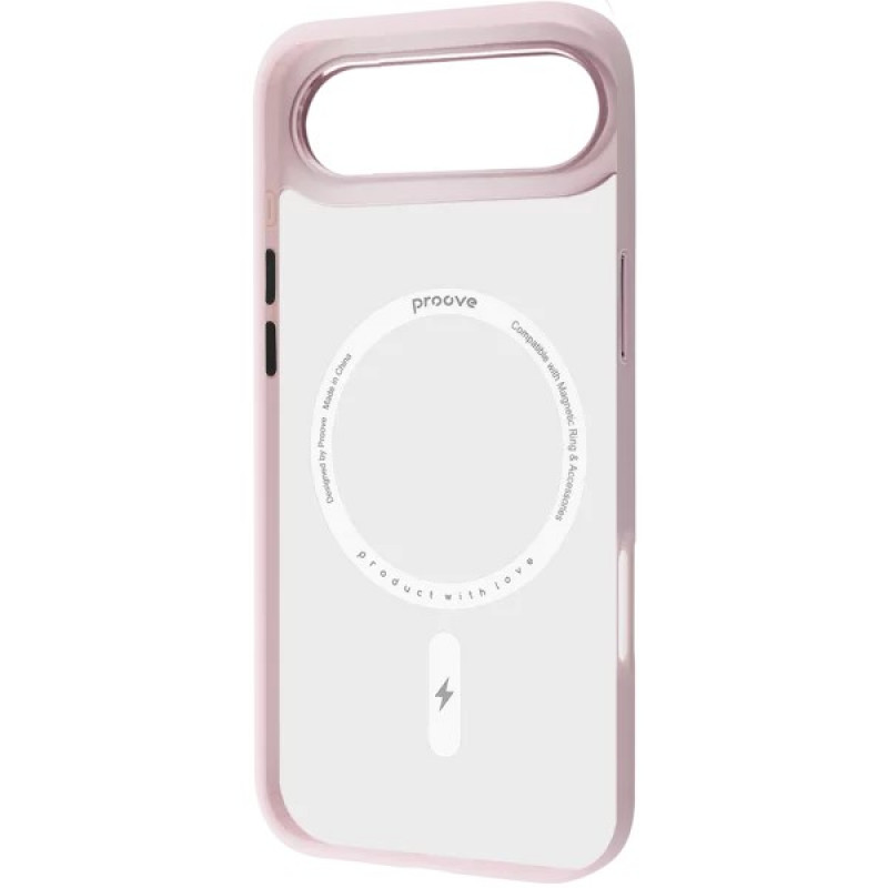Чохол Proove Essence Case with MagSafe для iPhone 17 Air Pink Sand (PCECIP17AR28)