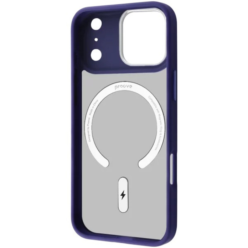 Чехол Proove Essence Case with MagSafe для iPhone 17 Pro Midnight Blue (PCECIP17P008)