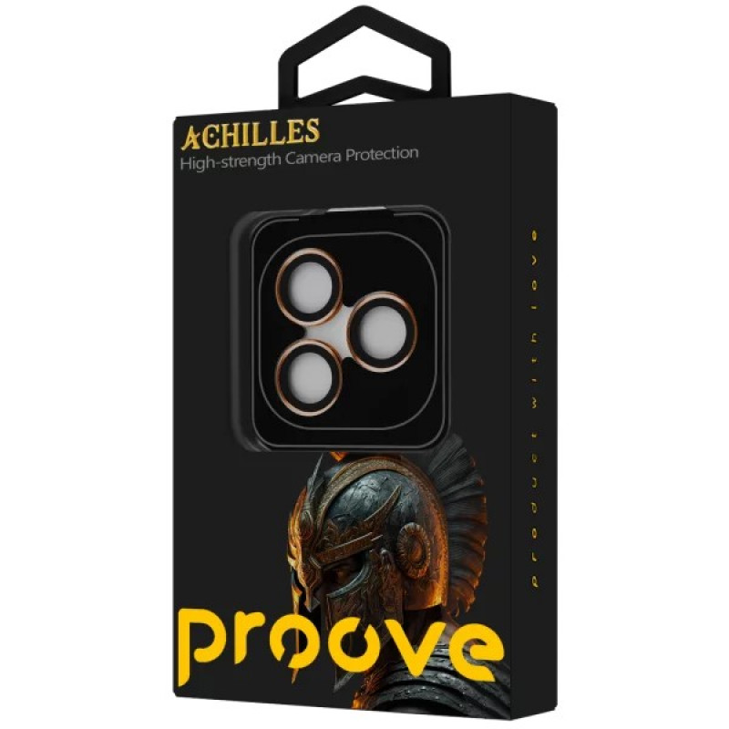 Захист камери Proove Achilles iPhone 17 Pro/17 Pro Max Orange (CPPAIP17PM30)