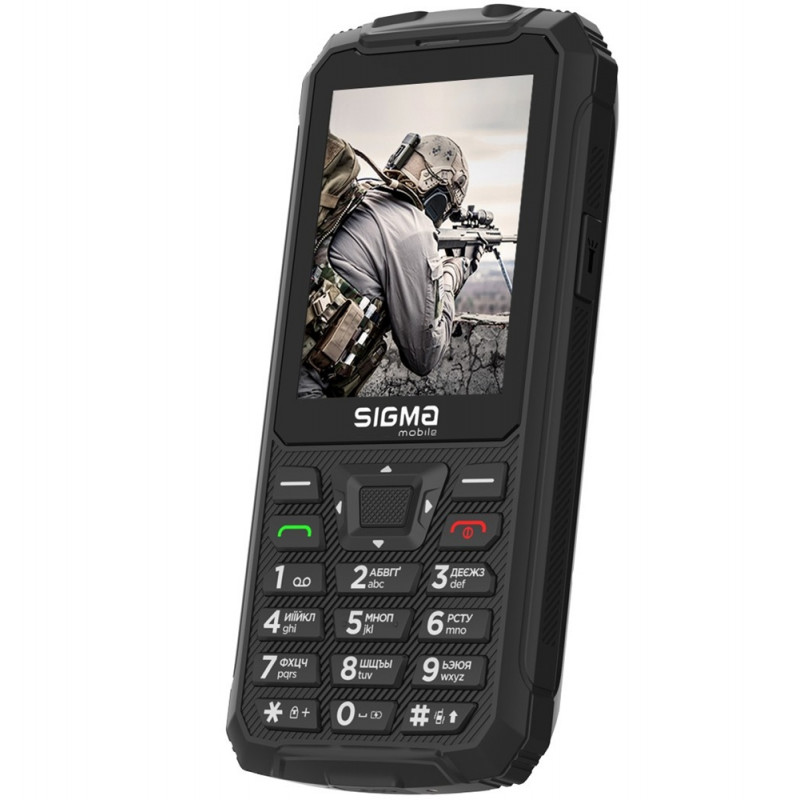 Мобильный телефон Sigma mobile X-treme PR68 Black (4827798122419)
