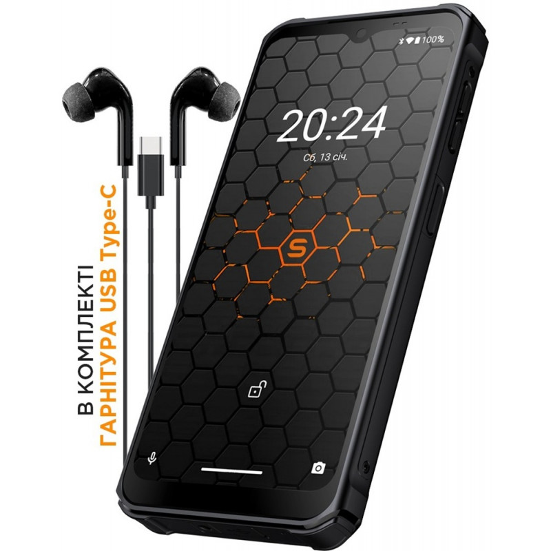 Смартфон Sigma X-treme PQ56 6/128GB Black (4827798338018)