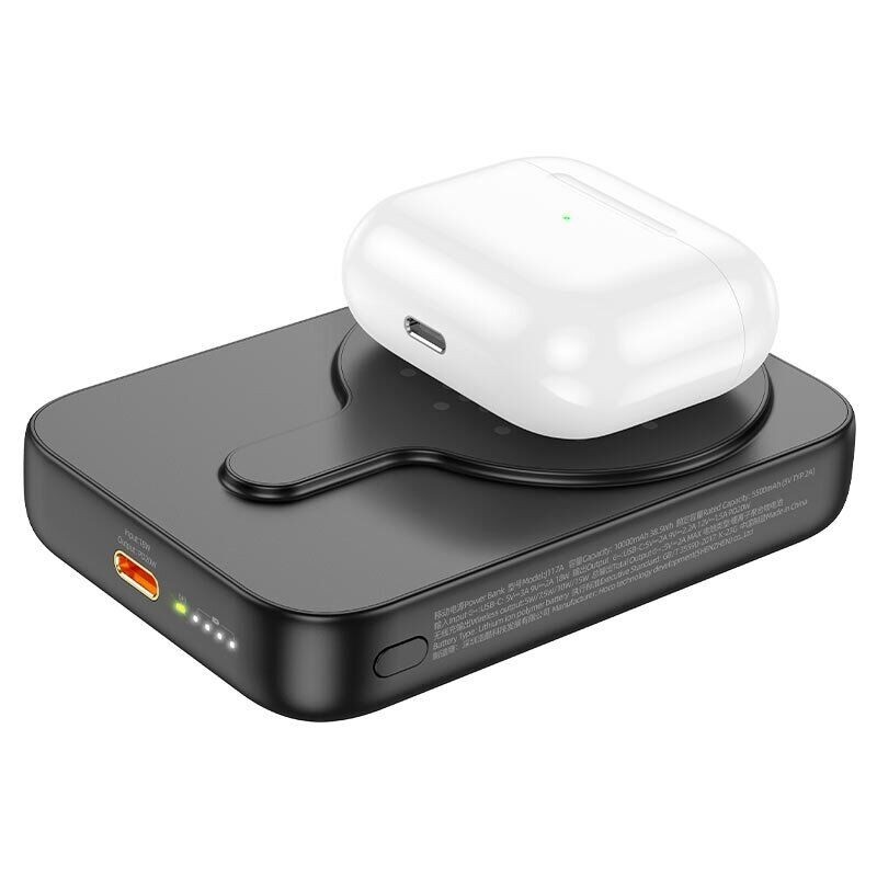 Мобильный Power Bank Hoco J117A 10000mAh MagSafe Black