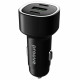 Автомобильное зарядное устройство Proove Flash 60W 2Type-C+USB Black (CCFL60111201)
