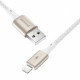 Кабель Proove Dense Metal Lightning 2.4A (1m) White (CCDM20001102)