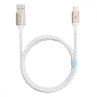 Кабель Proove Dense Metal Lightning 2.4A (1m) White (CCDM20001102)