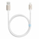Кабель Proove Dense Metal Lightning 2.4A (1m) White (CCDM20001102)