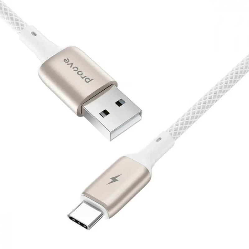 Кабель Proove Dense Metal Type-C 2.4A (2m) White (CCDM20001222)