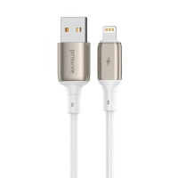 Кабель Proove Flex Metal USB to Lightning 2.4A (1m) White (CCFM20001102)