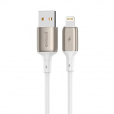 Кабель Proove Flex Metal USB to Lightning 2.4A (1m) White (CCFM20001102)
