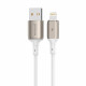 Кабель Proove Flex Metal USB to Lightning 2.4A (1m) White (CCFM20001102)