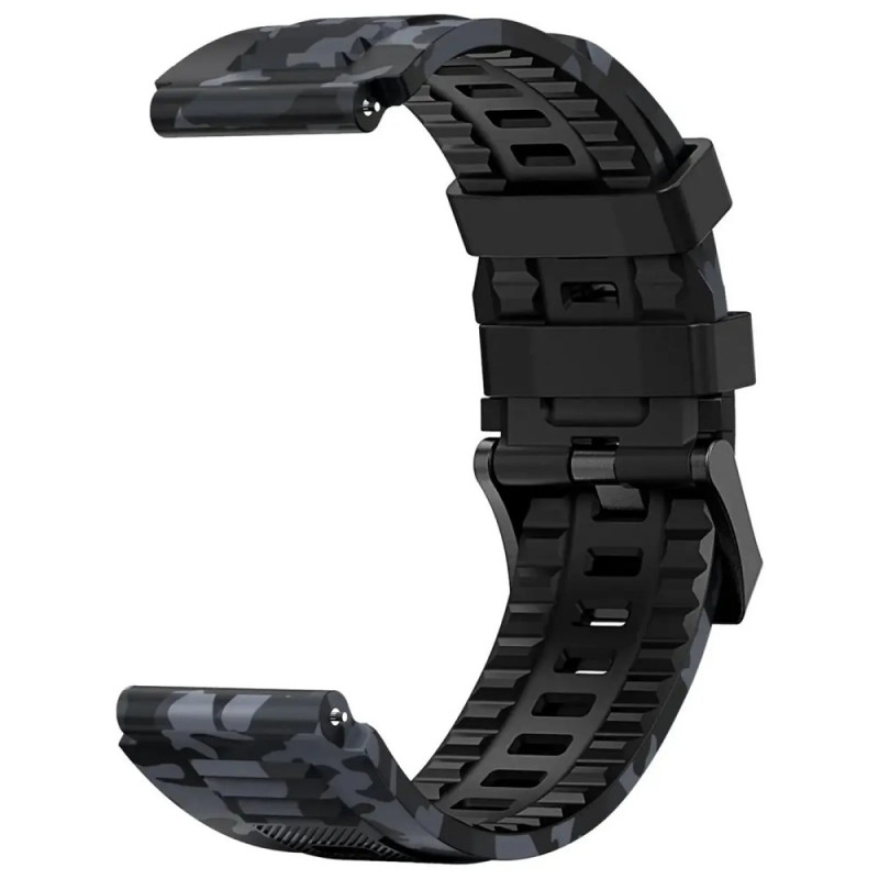 Сменный ремешок Kospet CAMO Grey/Black 22mm