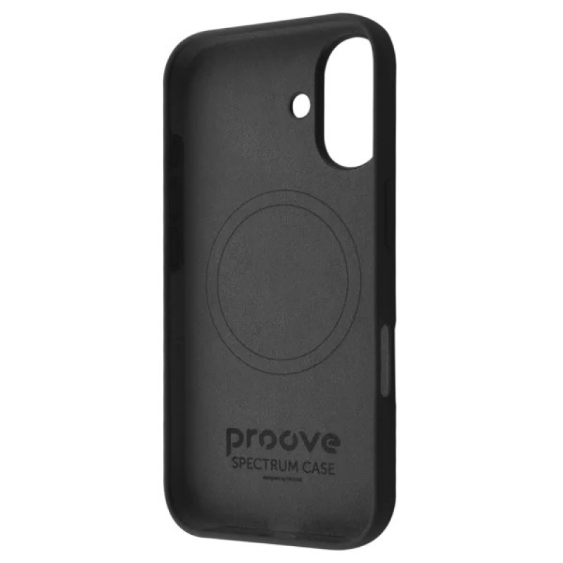 Чохол Proove Spectrum Case with Magnetic Ring iPhone 16 Stone Gray (PCSPIP160039)