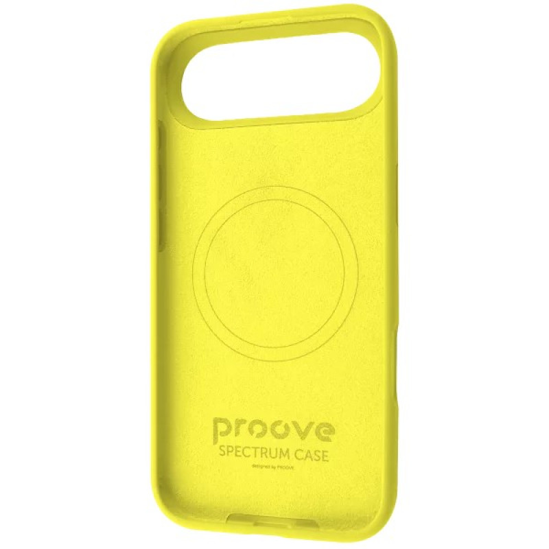 Чехол Proove Spectrum Case with Magnetic Ring iPhone 17 Air Sun Yellow (PCSPIP17AR40)