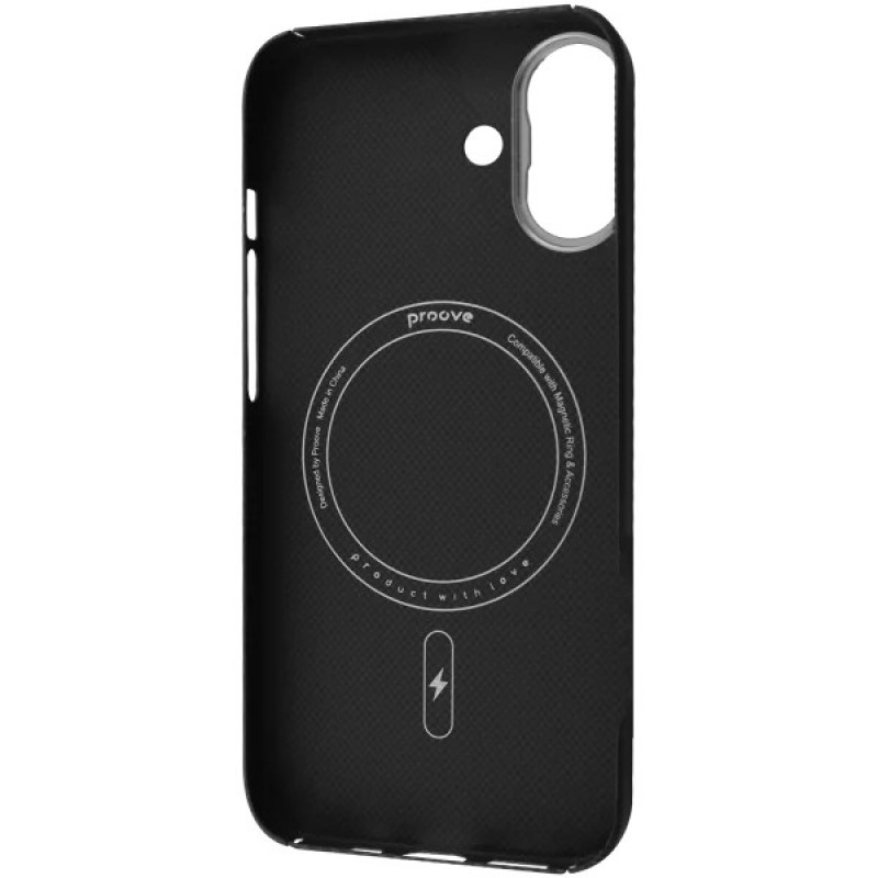 Чехол Proove Carbon Slim with MagSafe для iPhone 17 Glowrise (PCCSIP170052)