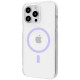 Чехол Proove Blossom Case with Magnetic Ring iPhone 15 Pro Max light purple (PCBLIP15PM07)