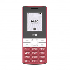 Мобільний телефон Ergo B185 Dual Sim Red