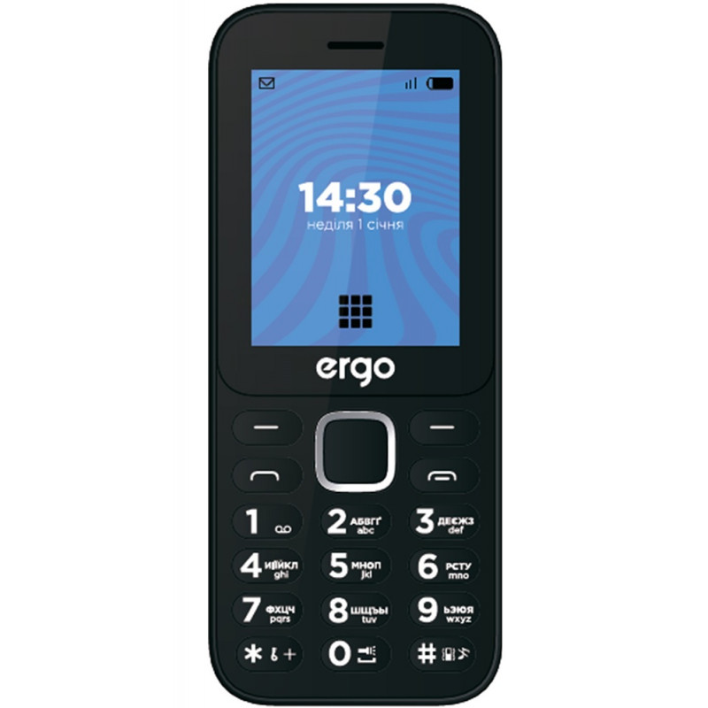 Мобільний телефон Ergo E241 Dual Sim Red
