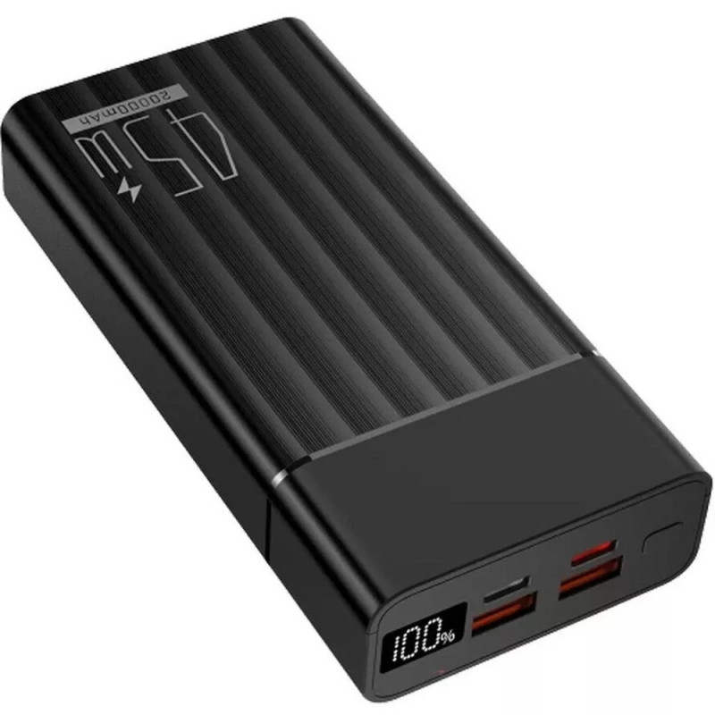 Зовнішній акумулятор Power Bank Yenkee YPB 2145 20000mAh 45W Black