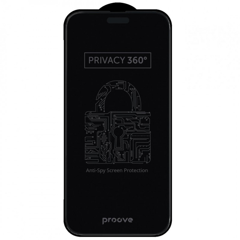 Захисне скло Proove Privacy 360 для iPhone 18 Pro Max (PGP360I18PM1)