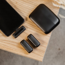 Петличний мікрофон бездротовий J13 Type-C Black
