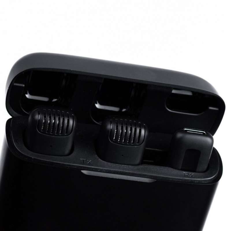 Петличний мікрофон бездротовий J13 Type-C Black