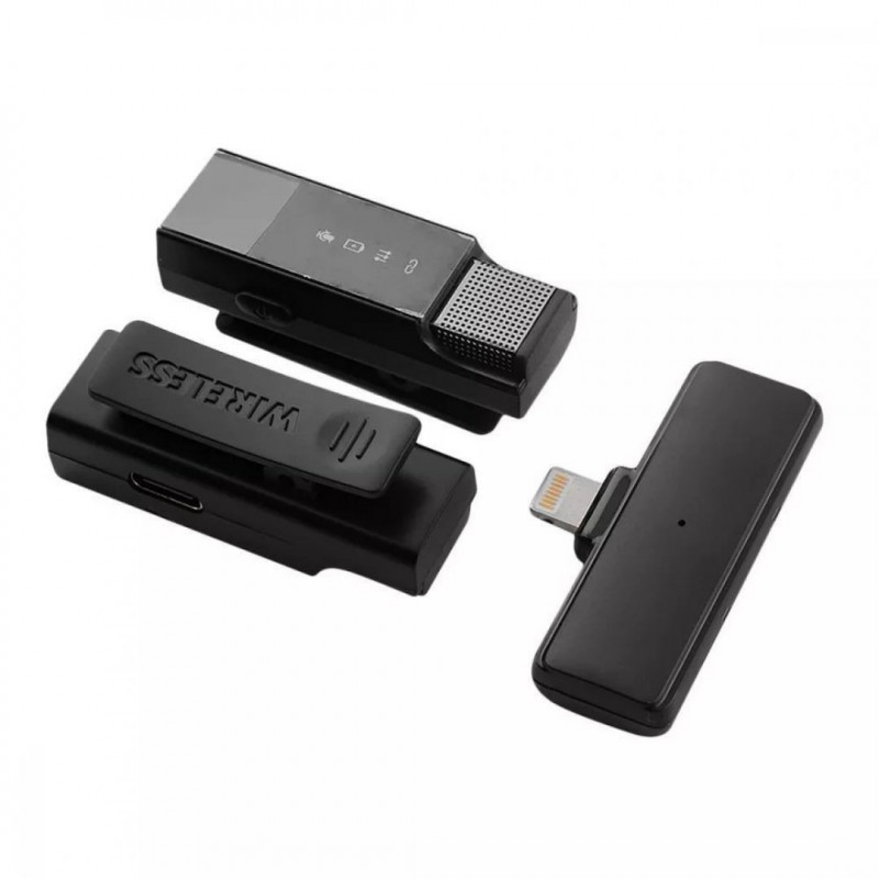 Петличний мікрофон бездротовий S16 Dual Lightning