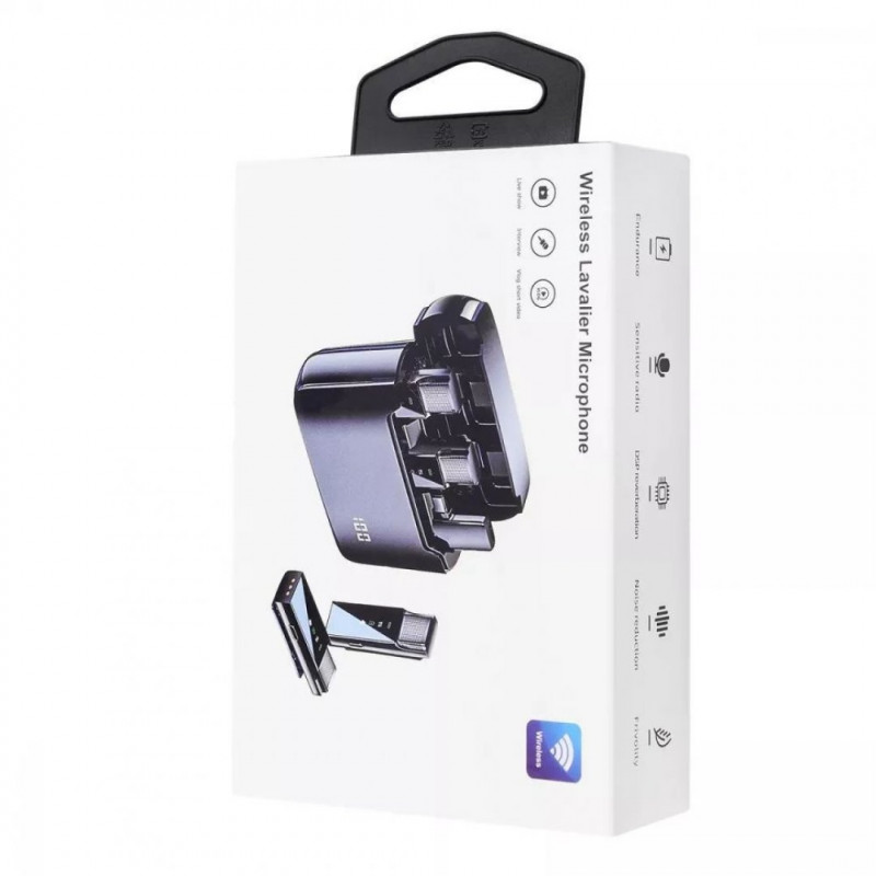 Петличний мікрофон бездротовий S16 Dual Lightning