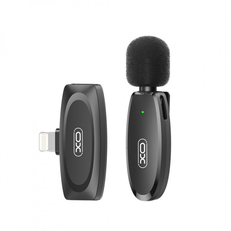 Петличний мікрофон бездротовий XO MKF08B Lightning