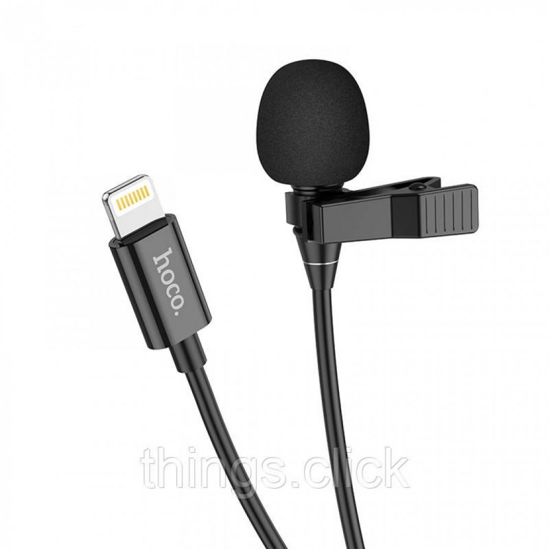 Петличний мікрофон Hoco L14 Lightning