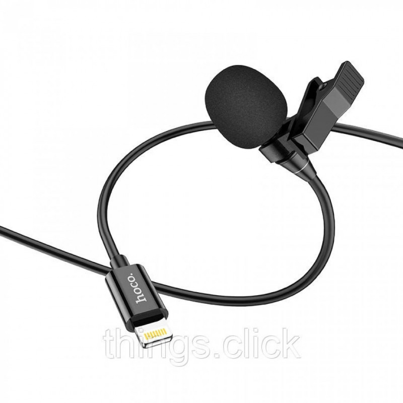 Петличний мікрофон Hoco L14 Lightning