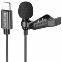 Петличный микрофон Borofone BFK11 Elegant Lightning