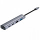 Type-C хаб Proove Arc Link 5 in 1 (2 USB 3.0 + 3 Type-C 3.0) Silver (HBAL00222024)