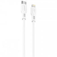 Кабель Proove Rebirth Type-C to Lightning 27W (1m) White (CCRE27002102)