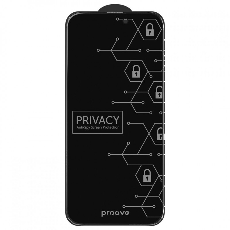 Захисне скло Proove Privacy для iPhone 16 Pro Max (PGPPRI16PM01)