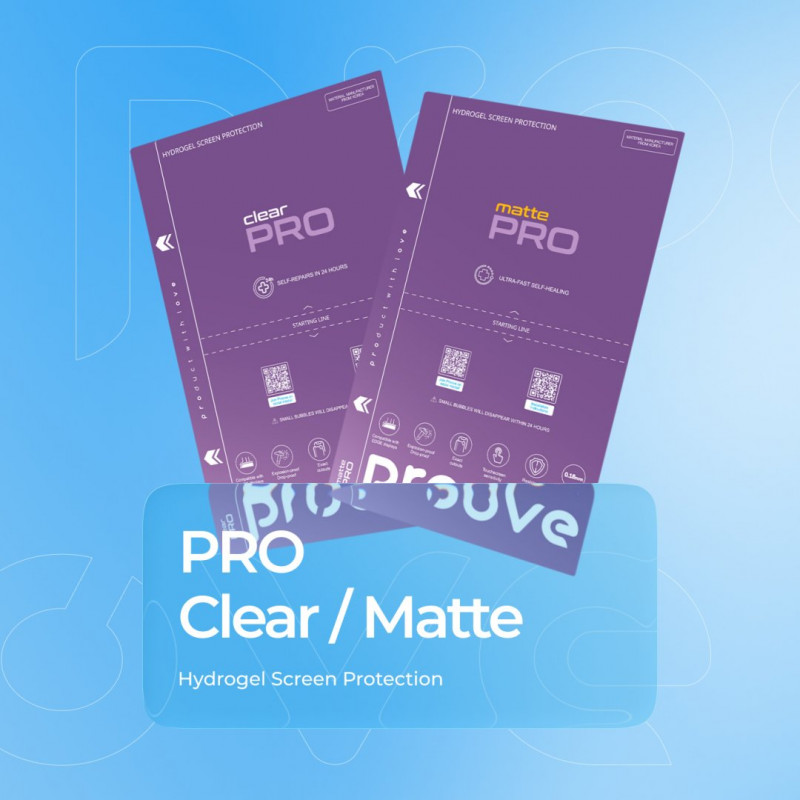 Захисна гідрогелева плівка Proove Hydrogel Pro Clear (GGPR11801150)