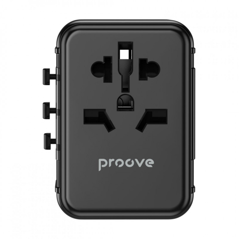 Універсальний адаптер Proove Trip 20W Black (TATL20310001)