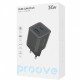 Мережевий зарядний пристрій Proove Pure GaN Plus 30W (Type-C + USB) Black (WCPU30111201)