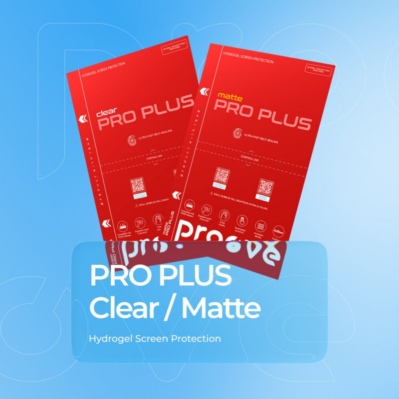 Захисна гідрогелева плівка Proove Hydrogel Pro Plus Clear (GGPP12001150)