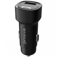 Автомобильное зарядное устройство Proove Flash 48W Type-C+USB Black (CCFL48111201)