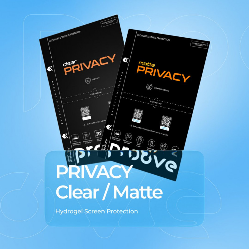 Захисна гідрогелева плівка Proove Hydrogel Privacy Matte (GGPC22001110)