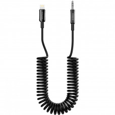 Кабель AUX Proove Steel Spring Lightning to 3.5 (1m) Black (ACSS00005101)
