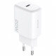 Мережевий зарядний пристрій Proove Silicone Power 2 20W (Type-C) + кабель Type-C to Lightning (1m) White (WCSP22010002)