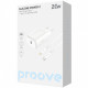 Мережевий зарядний пристрій Proove Silicone Power 2 20W (Type-C) + кабель Type-C to Lightning (1m) White (WCSP22010002)
