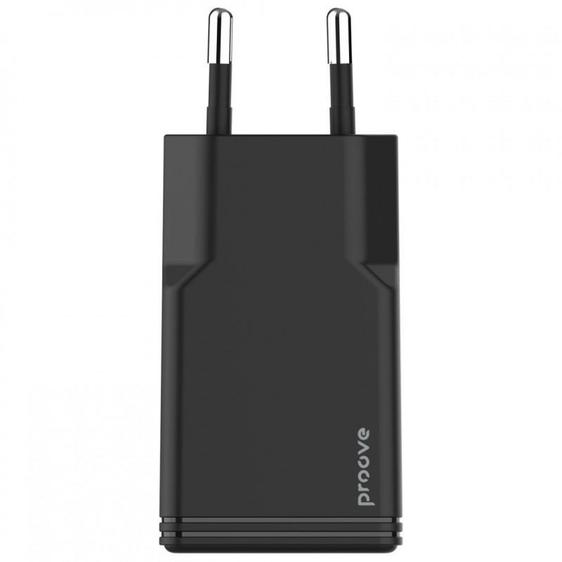 Мережевий зарядний пристрій Proove Slender 20W Type-C Black (WCSS20010001)
