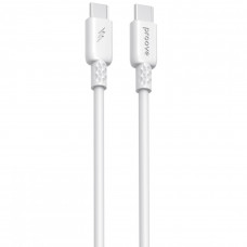 Кабель Proove GridLine Type-C to Type-C 60W (1m) White (CCGL60002202)