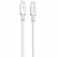 Кабель Proove GridLine Type-C to Type-C 60W (1m) White (CCGL60002202)