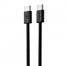 Кабель Proove Energy Stream Type-C to Type-C 60W (1m) Black (CCES60002201)