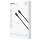 Кабель Proove GridLine Type-C to Type-C 60W (1m) Black (CCGL60002201)